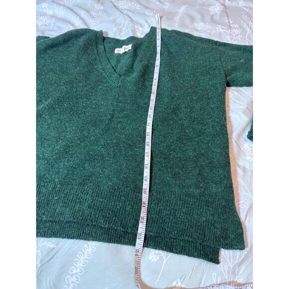 Lucky Brand dark green oversized size S cropped sweater - Picture 5 of 7